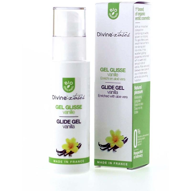 Gel lubrifiant gourmand BIO vanille 100ml
