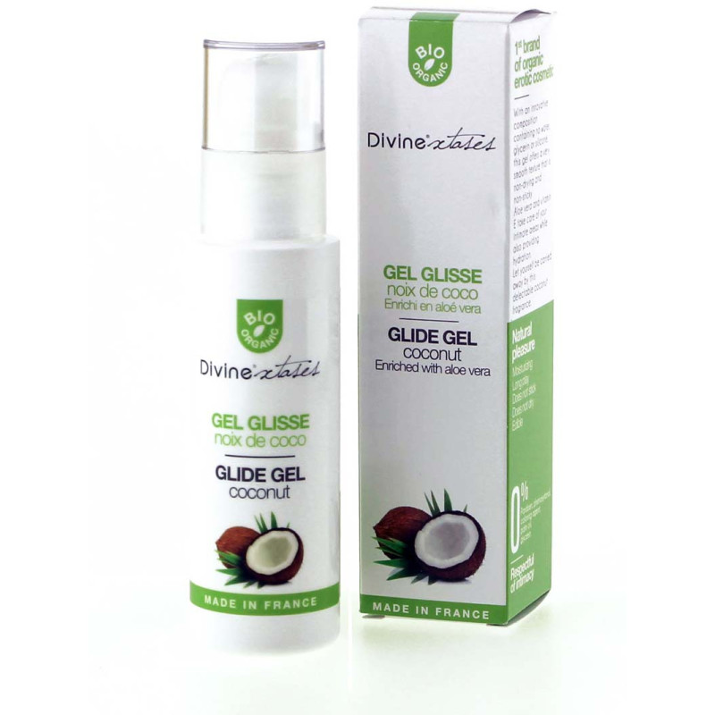 Gel lubrifiant gourmand BIO coconut 100ml