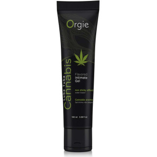 Lubrifiant Tube base eau 100ml Cannabis