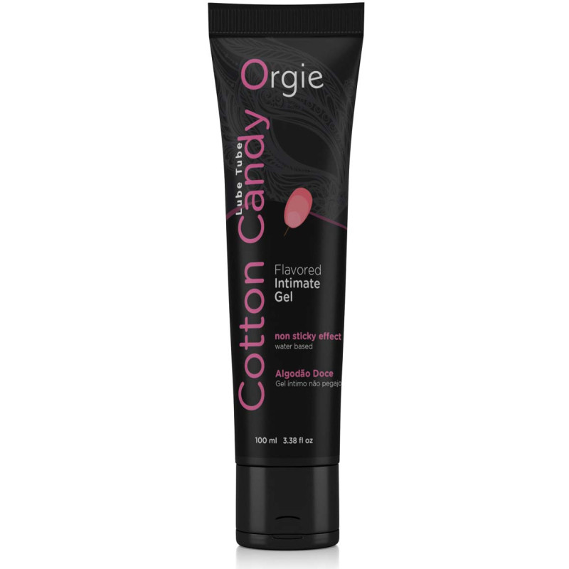 Lubrifiant Tube base eau 100ml Barbe à papa