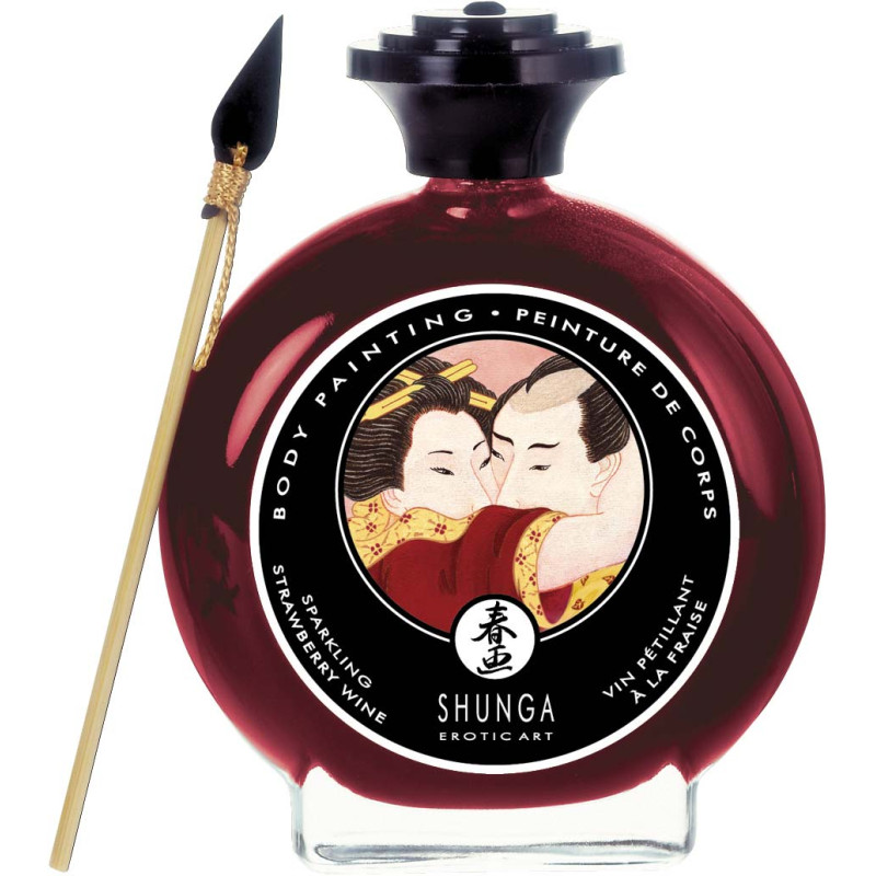 Body Painting SHUNGA fraise champagne 100ml
