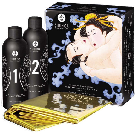 Gelée de massage érotique Fruits exotiques