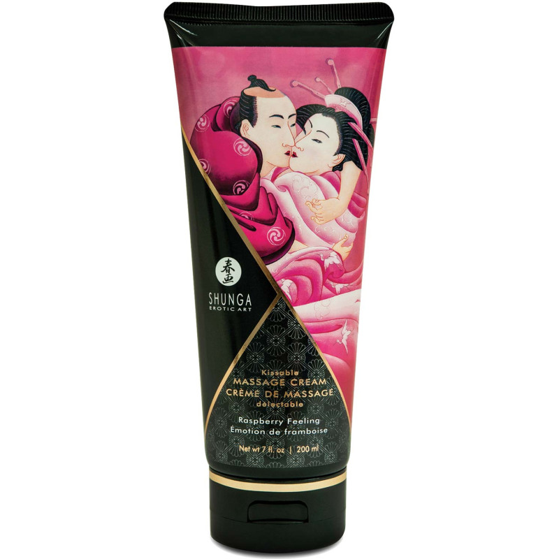 Crème de massage SHUNGA 200ml Framboise