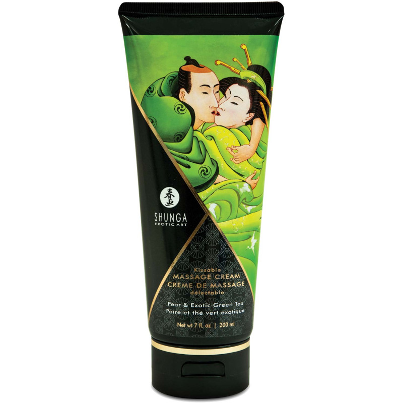 Crème de massage SHUNGA 200ml Poire Thé vert exotique