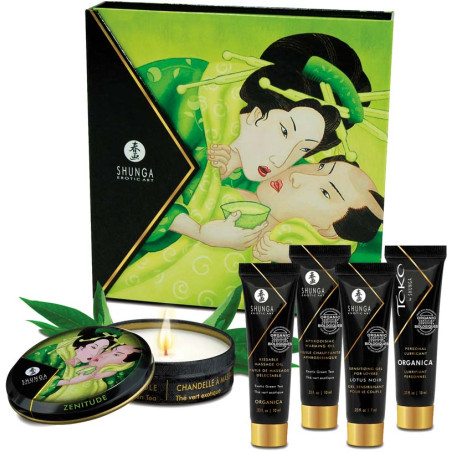 Ensemble Secrets de Geisha thé vert exotique
