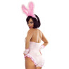 Body Bunny costume lapin coquin 4 pièces S-M