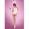 Body Bunny costume lapin coquin 4 pièces S-M
