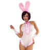 Body Bunny costume lapin coquin 4 pièces L-XL