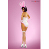 Body Bunny costume lapin coquin 4 pièces L-XL