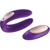 Stimulateur couple SATISFYER Partner Plus violet télécommande