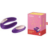 Stimulateur couple SATISFYER Partner Plus violet télécommande