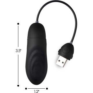 Oeuf vibrant à percussions Ultra Power rechargeable