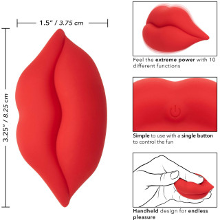 Mini vibro Lèvres vibrantes Muah 10 vibrations