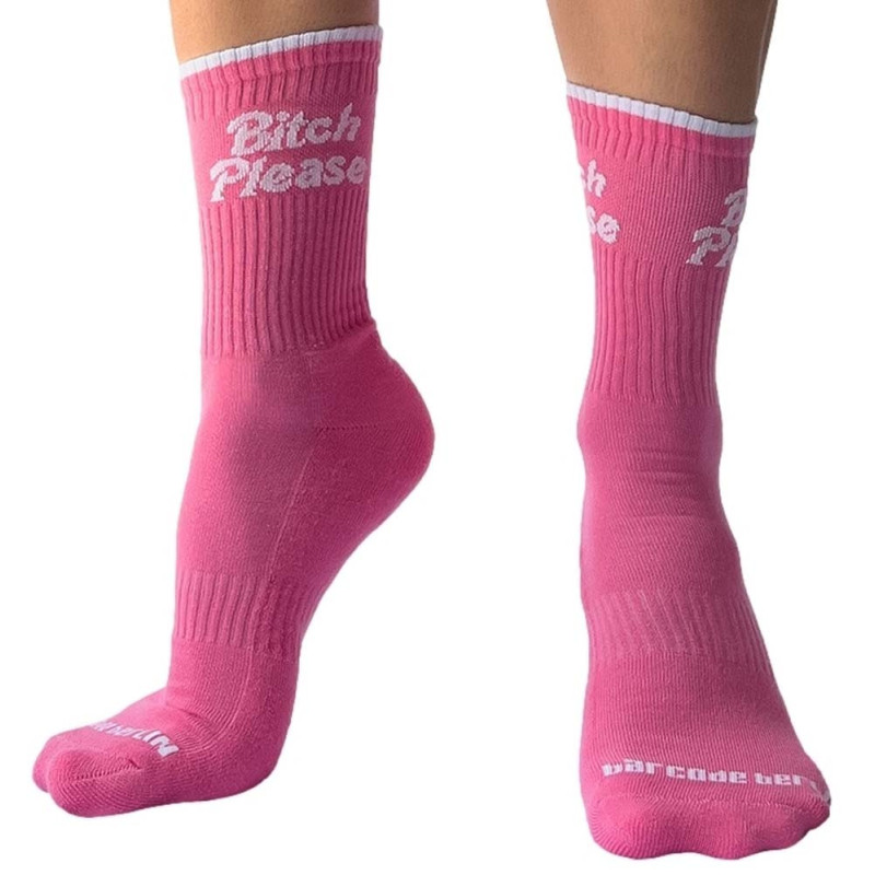 Chaussettes roses Bitch Please 39-42