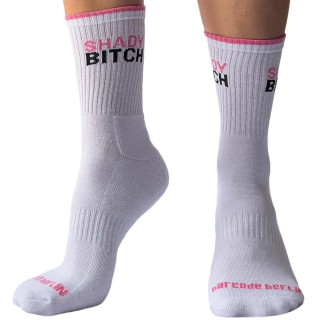 Chaussettes blanches Shady Bitch 43-46