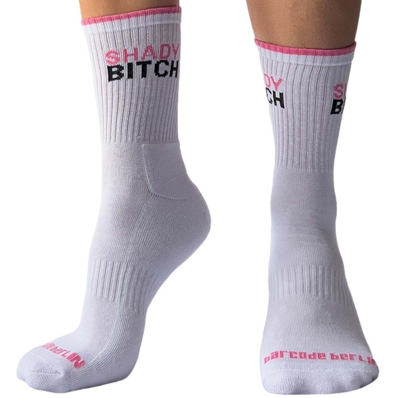 Chaussettes blanches Shady Bitch 43-46