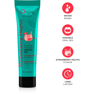 Lube tube eau cocktail mojito fraise 100ml
