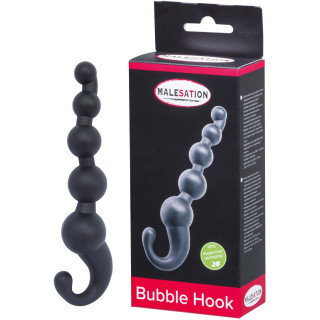Plug noir Bubble Hook 17,5xØ3,5cm