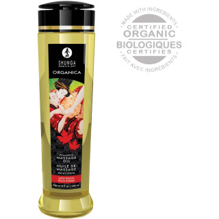 Huile massage SHUNGA 240ml Délice d'Érable
