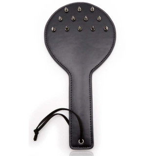 Paddle avec pointes métal 30x15cm noir