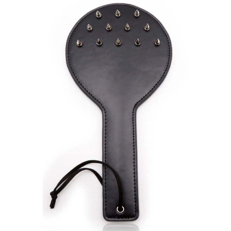 Paddle avec pointes métal 30x15cm noir