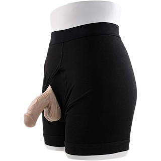 Faux pénis flexible Packer Lite en situation de profil