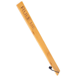 Paddle en bambou "RULE ME"
