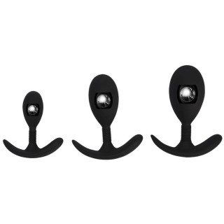 Kit de 3 plugs avec bille Trainer Mont noirs
