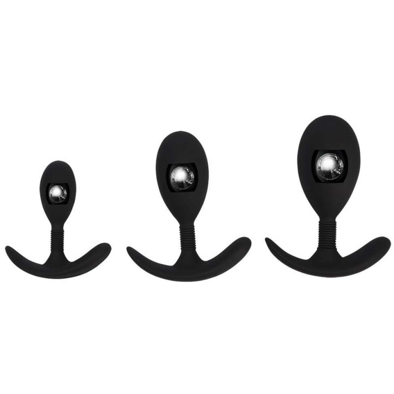 Kit de 3 plugs avec bille Trainer Mont noirs