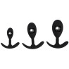 Kit de 3 plugs avec bille Trainer Mont noirs