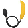 Gode gonflable banane 18xØ4cm
