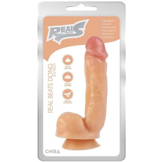 Gode réaliste Beats Real 16,5xØ5cm emballage
