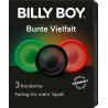 3 x Préservatifs BILLY BOY colorés