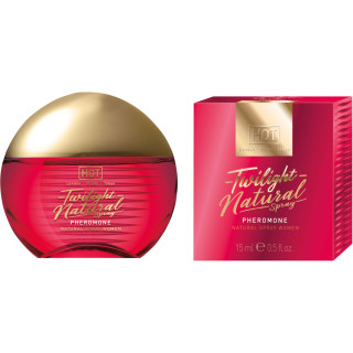 Spray phéromones femme TWILIGHT 15ml et son emballage