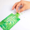 Explosive Kiss sucre crépitant menthe 9g sachet ouvert