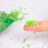 Explosive Kiss sucre crépitant menthe 9g sur doigt