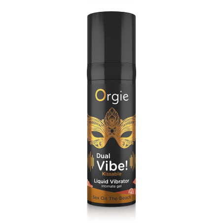 Gel excitation Dual Vibe 15ml Sex on the Beach