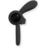 RabbitRing - Anneau Vibrant lapin noir profil
