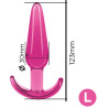 Perfect plug anal jelly rose L dimensions