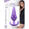 BigOne plug anal jelly violet XL dans son emballage