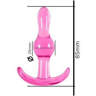 GetReady plug anal jelly rose S dimensions