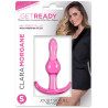GetReady plug anal jelly rose S dans son emballage