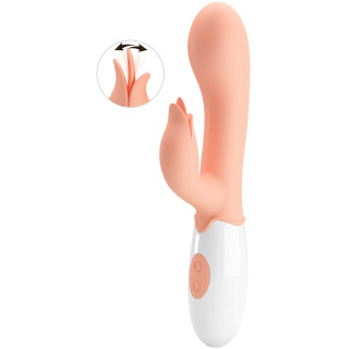 Vibro avec Rabbit à piles Bloody Mary 19,2cm focus sur rabbit