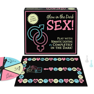 Jeu phosphorescent Glow in the dark déballé