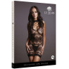 Robe sexy Criss Cross neck noir S-XL emballage