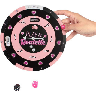 Jeu pour couple Play & Roulette détail