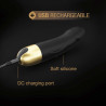 Real Vibration S black gold - DORCEL design