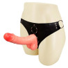 Gode ceinture dildo cyberskin 15cm porté