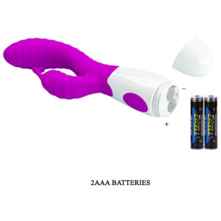 Vibro Hyman 20xØ3cm violet piles