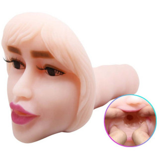 Masturbateur bouche Vicky 18,5cm bouche écartée